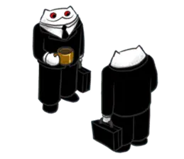 Meawbin with suit