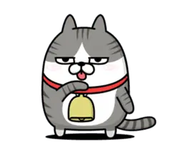動く 擦れねこ（サバトラ）