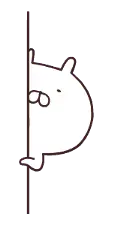 ゆる〜くうさまるが動いてる