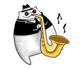 Meawbin with suit