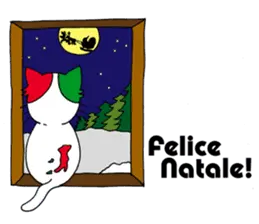 イタリア語ろにゃんこのクリスマス