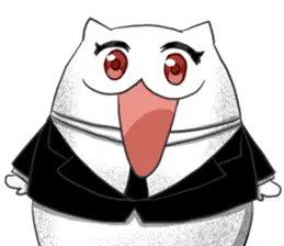 Meawbin with suit