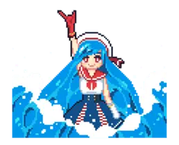 動く！戦う！ドット絵魔法少女