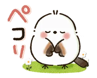 動く♡ほんわか♡シマエナガさん