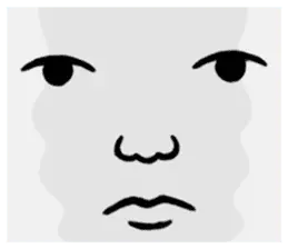 真顔くん。
