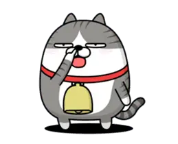 動く 擦れねこ3（サバトラ）