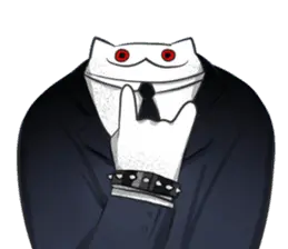 Meawbin with suit