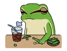 動く！アマガエルくん