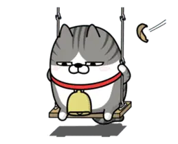 動く 擦れねこ3（サバトラ）